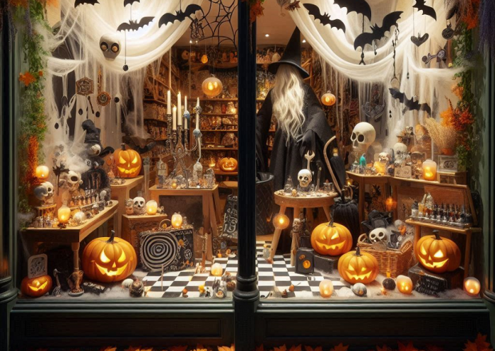 escaparates Halloween