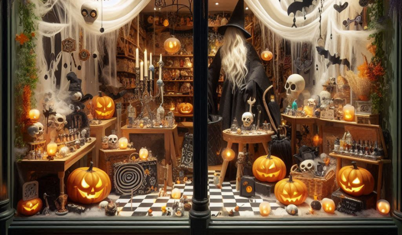 escaparates Halloween