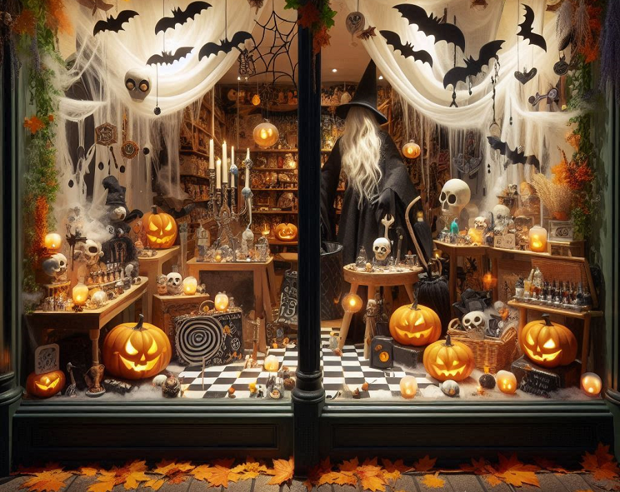 escaparates Halloween